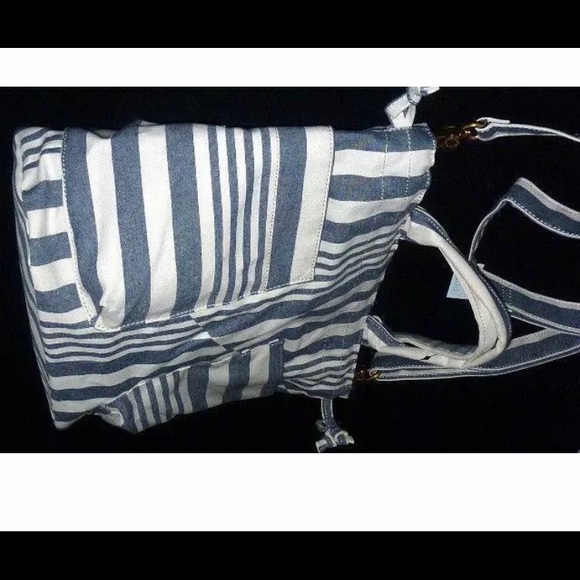 Marc By Marc Jacobs striped shoulder bag NEW - Picture 6 of 14